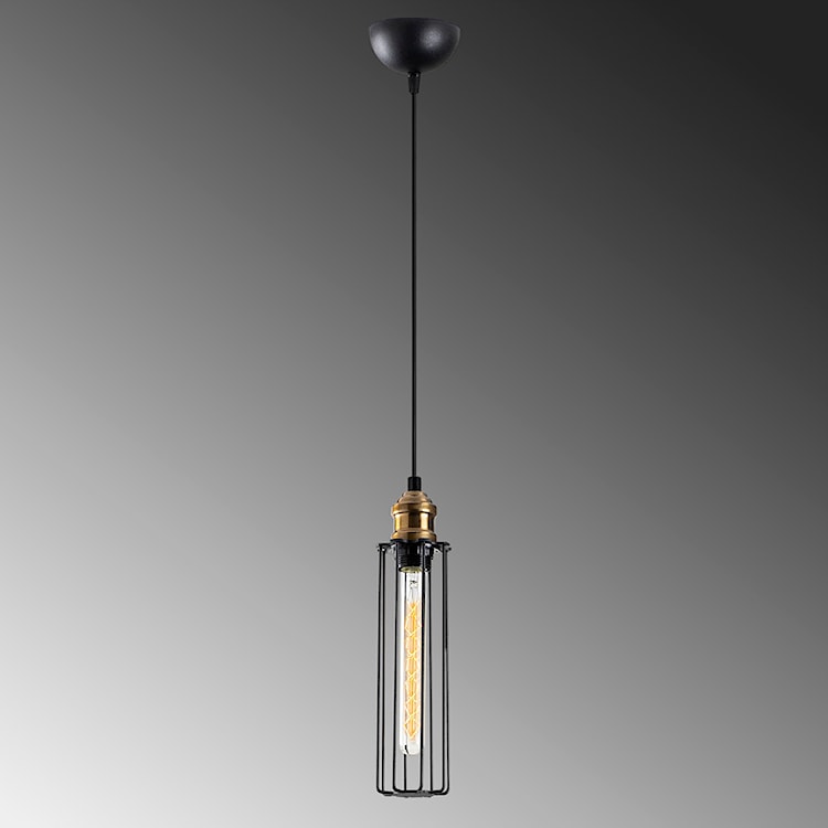Lampa sufitowa Sirarer industrialna średnica 8 cm czarna  - zdjęcie 7