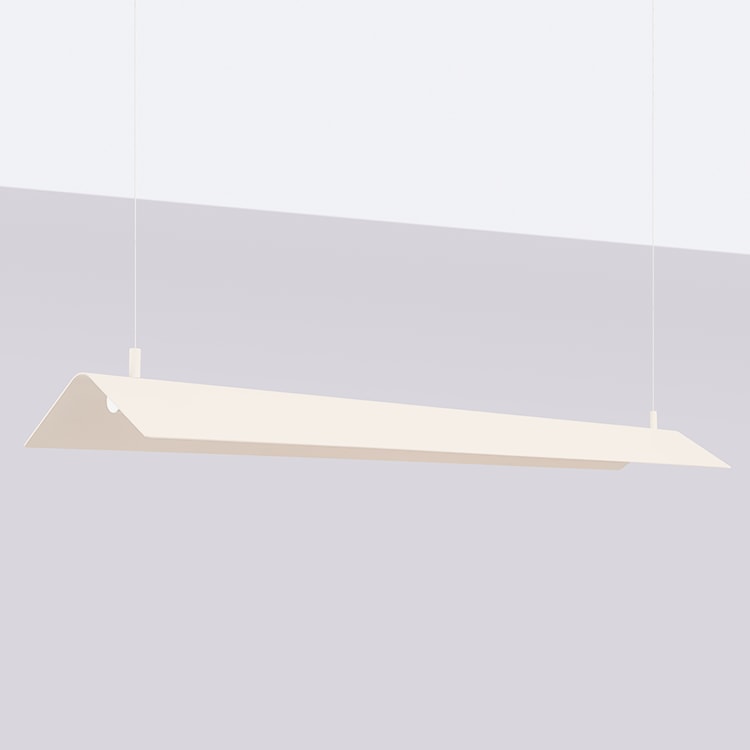 Lampa wisząca Elva LED beżowa 4000K  - zdjęcie 5