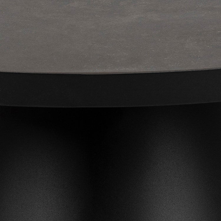 Stolik kawowy Merque ceramiczny retro średnica 86 cm  - zdjęcie 10