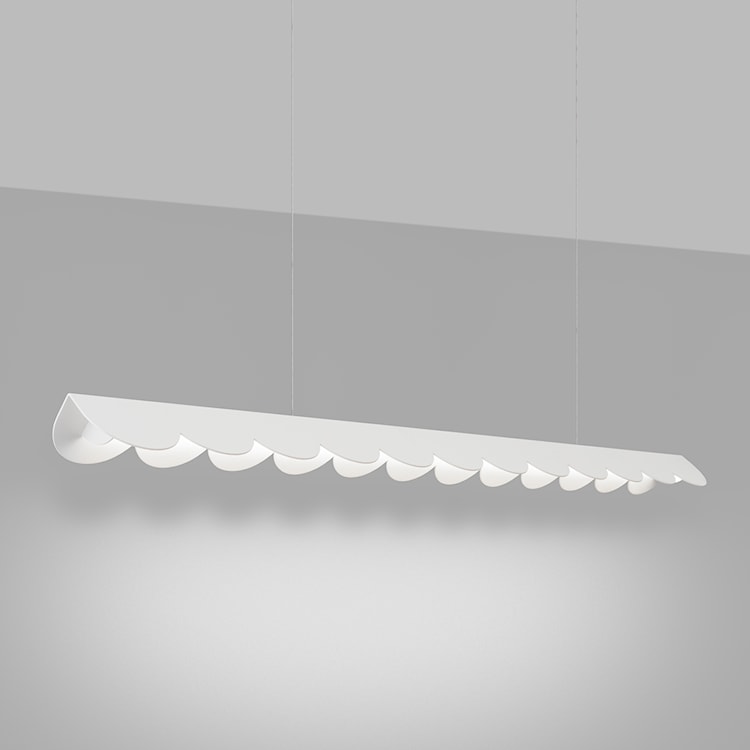 Lampa wisząca Biscuit LED biała 4000K  - zdjęcie 6