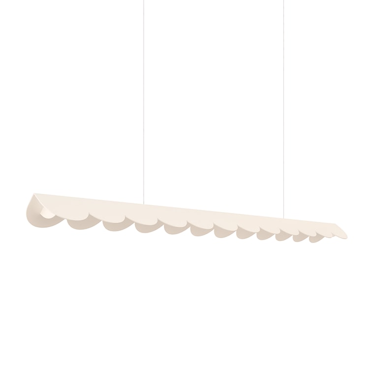 Lampa wisząca Biscuit LED beżowa 4000K 