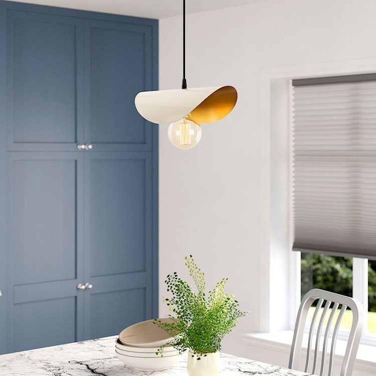 Lampa wisząca Rientaki x1 biała  - zdjęcie 2