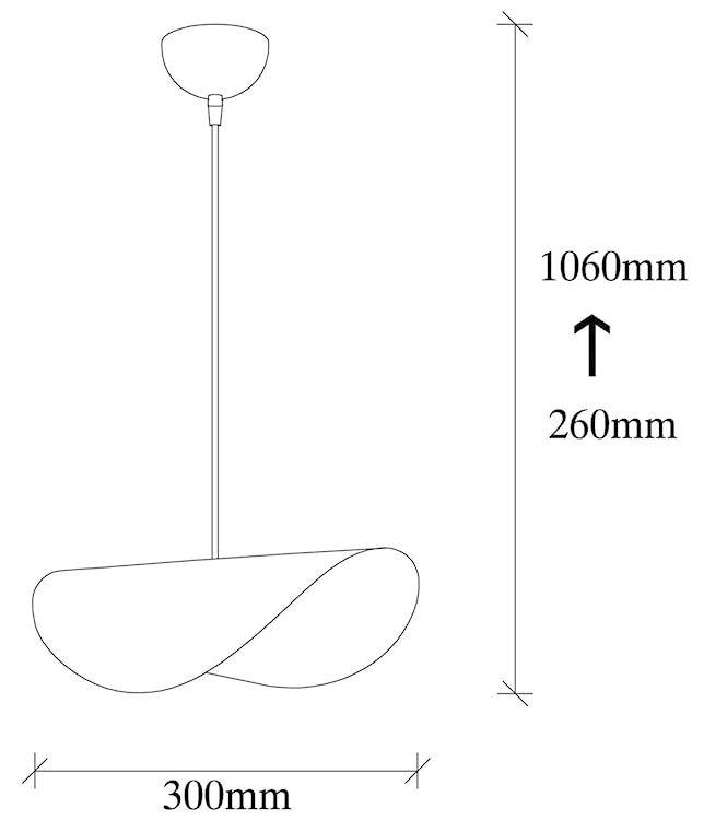 Lampa wisząca Rientaki x1 biała  - zdjęcie 6
