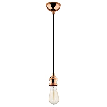 Lampa sufitowa Pabella vintage miedziana