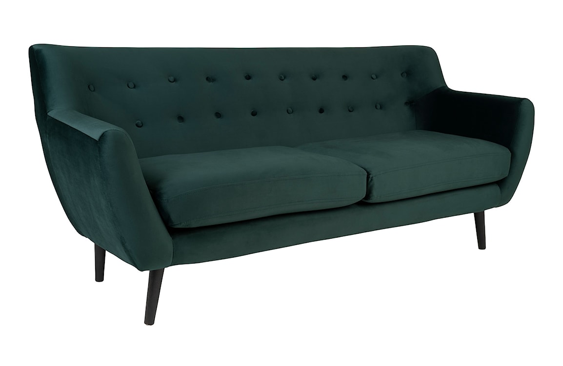 Sofa trzyosobowa Ratsino ciemnozielony velvet  - zdjęcie 5