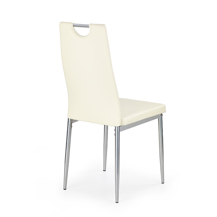 Krzesło tapicerowane K202 kremowe  - zdjęcie 3