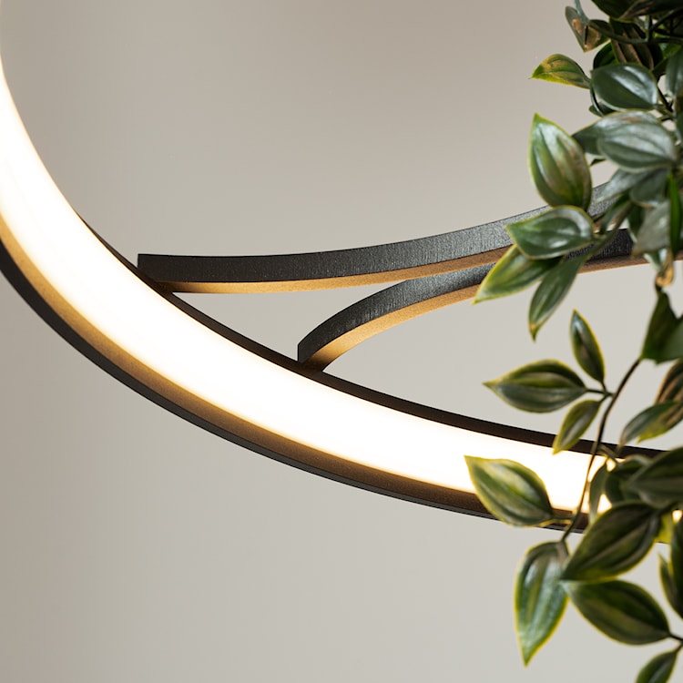Żyrandol Rio Bio LED 78 cm czarny 3000K  - zdjęcie 9