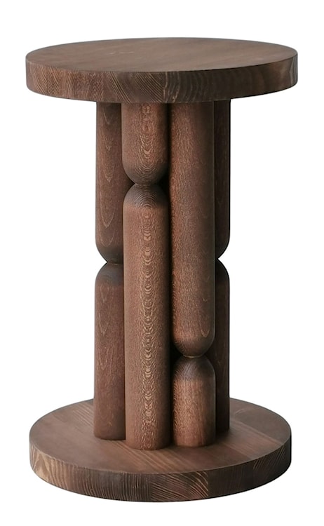 Stolik boczny Tisfem 27 cm drewno bukowe