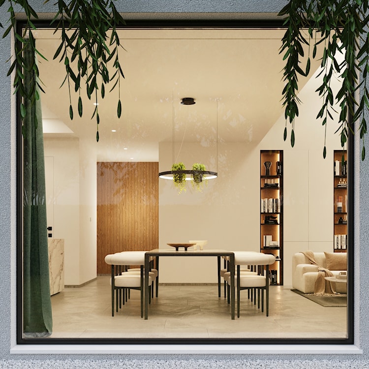 Żyrandol Rio Bio LED 78 cm czarny 4000K  - zdjęcie 3