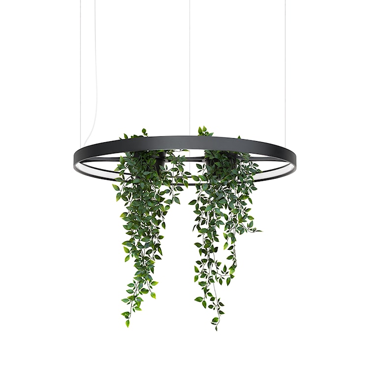 Żyrandol Rio Bio LED 78 cm czarny 4000K