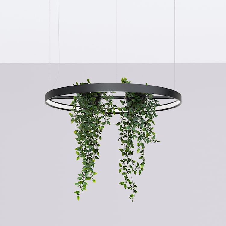 Żyrandol Rio Bio LED 78 cm czarny 4000K  - zdjęcie 5