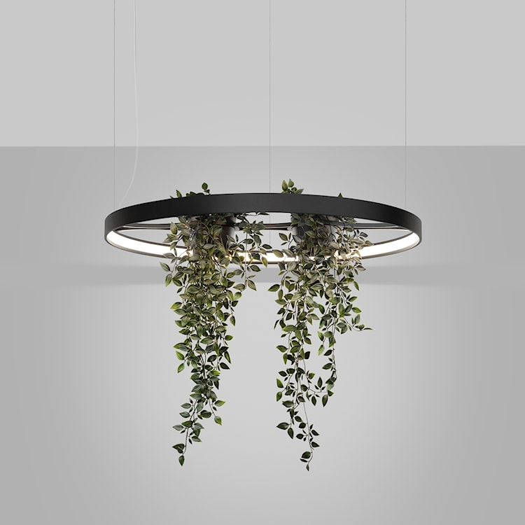 Żyrandol Rio Bio LED 78 cm czarny 4000K  - zdjęcie 6