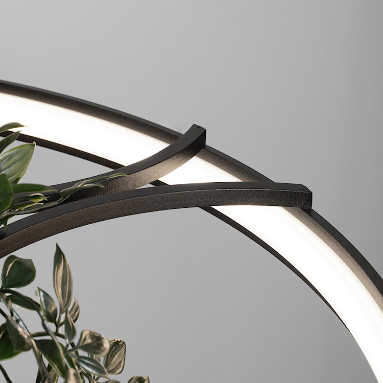 Żyrandol Rio Bio LED 78 cm czarny 4000K  - zdjęcie 7