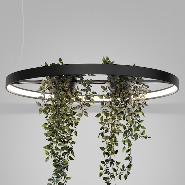Żyrandol Rio Bio LED 78 cm czarny 4000K  - zdjęcie 12
