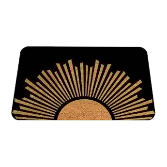 Wycieraczka do butów Sembing 70x40 cm czarno-brązowa