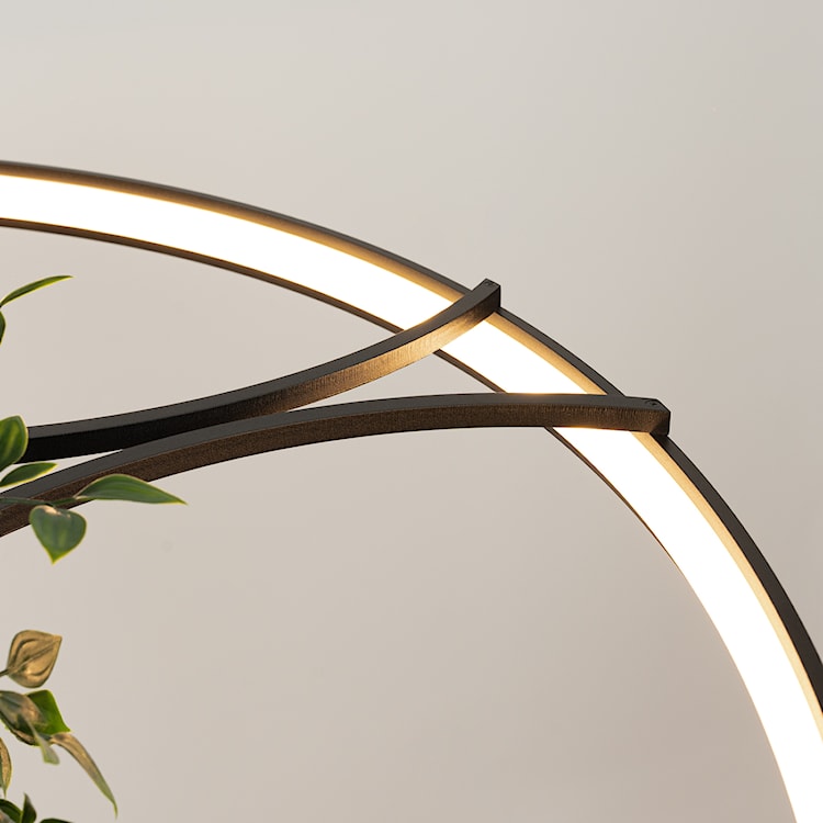 Żyrandol Rio Bio LED 110 cm czarny 3000K  - zdjęcie 7