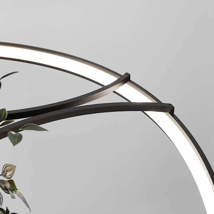 Żyrandol Rio Bio LED 110 cm czarny 4000K  - zdjęcie 7
