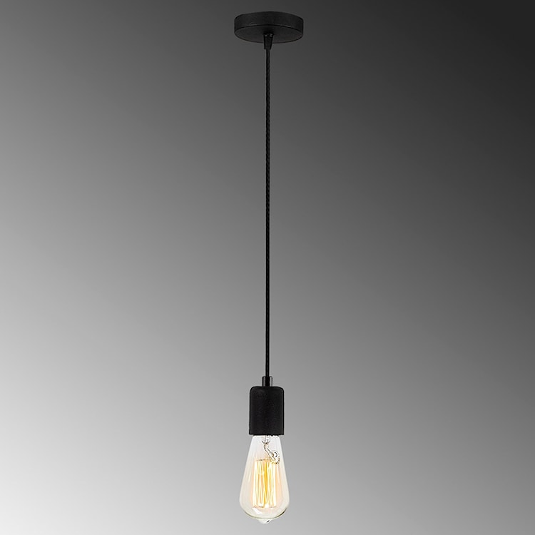 Lampa sufitowa Pabella vintage czarna  - zdjęcie 5