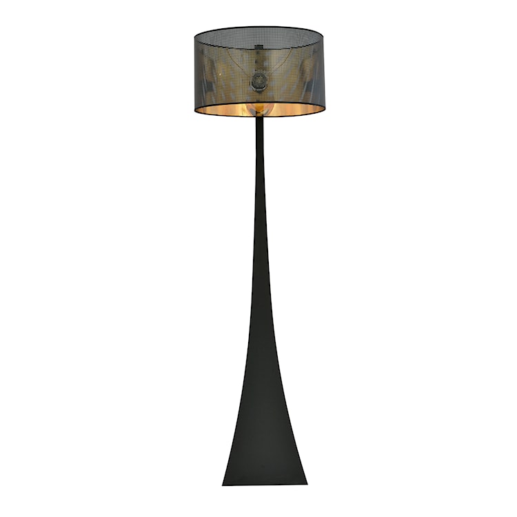 Lampa podłogowa Sonalla czarno-złota  - zdjęcie 3