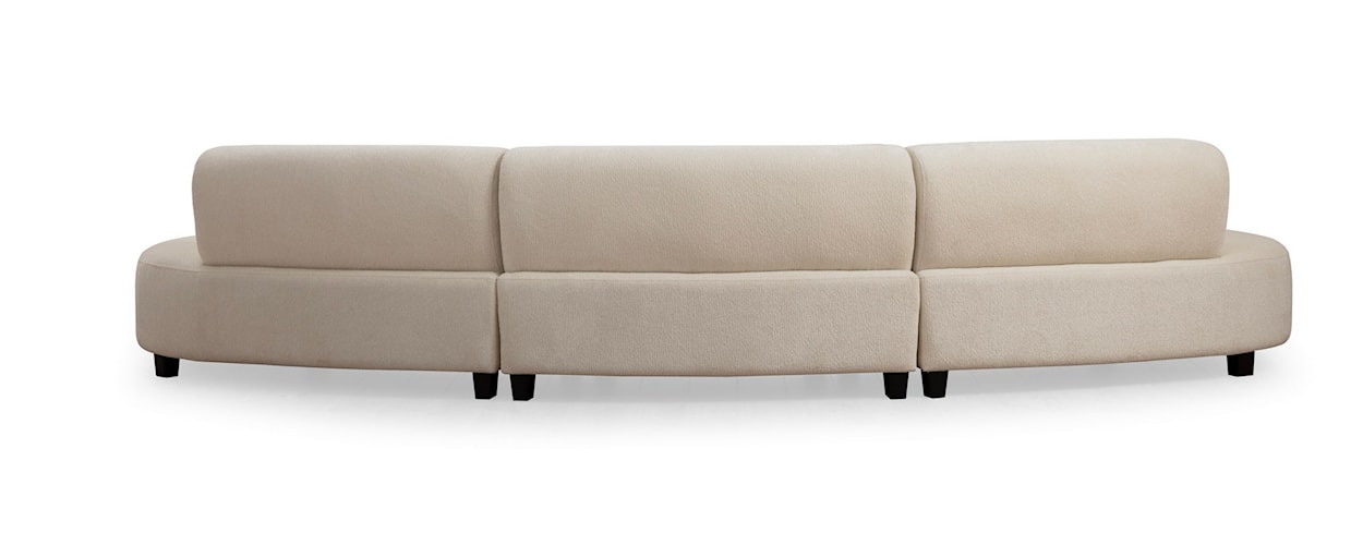 Sofa  modułowa Shavoid 390 cm kremowa  - zdjęcie 7