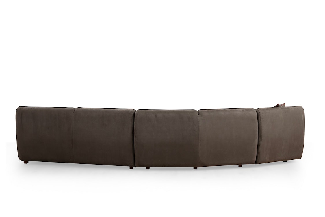 Sofa modułowa Reevad 360 cm brązowy velvet  - zdjęcie 11