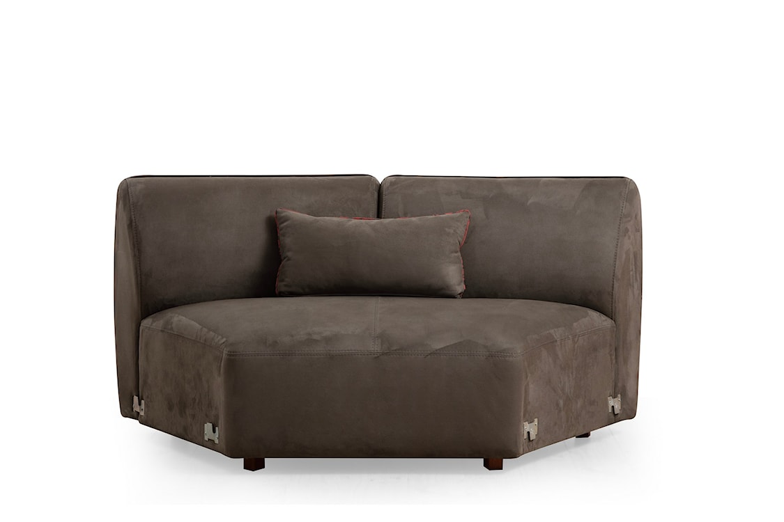 Sofa modułowa Reevad 360 cm brązowy velvet  - zdjęcie 9