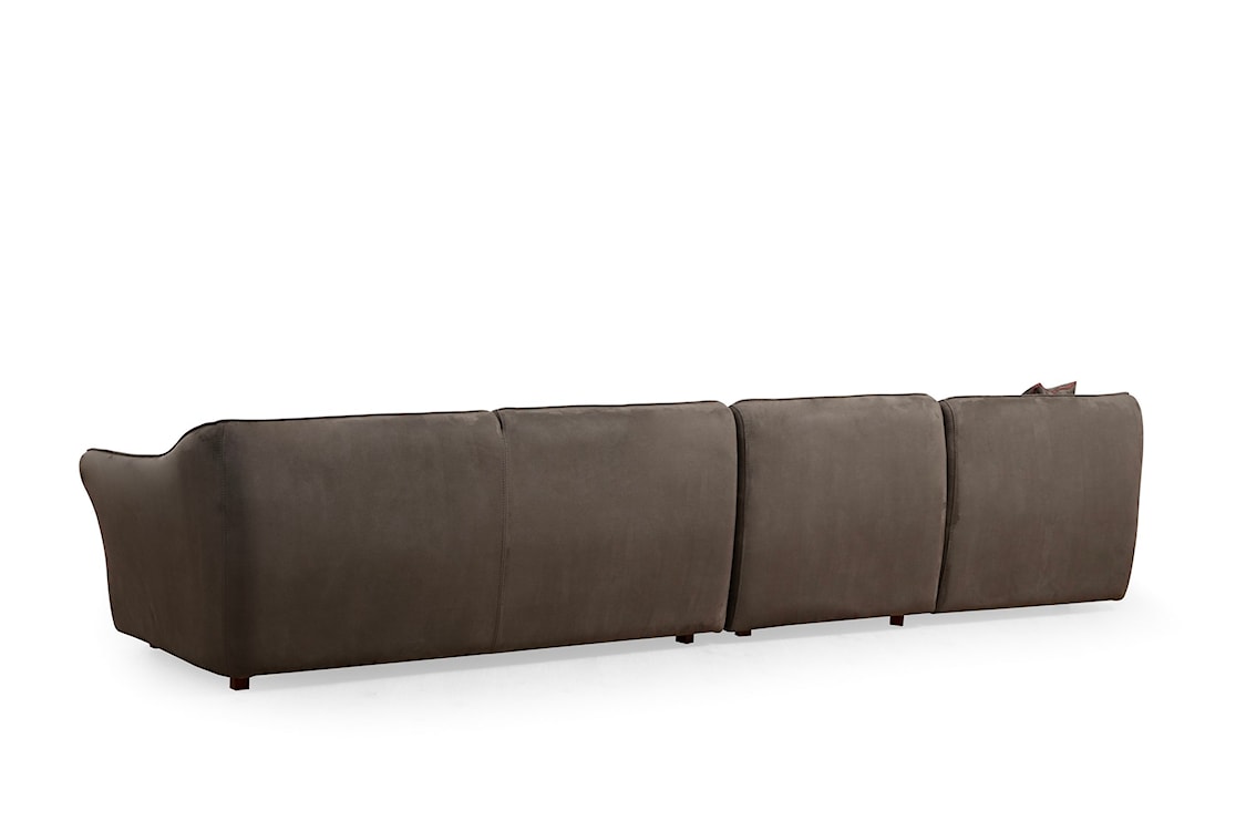 Sofa modułowa Reevad 376 cm  brązowy velvet  - zdjęcie 4