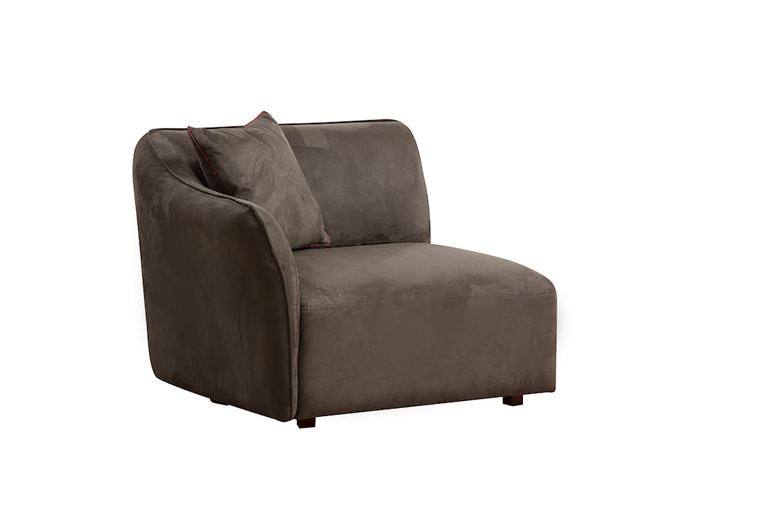 Sofa modułowa Reevad 288 cm brązowy velvet  - zdjęcie 5