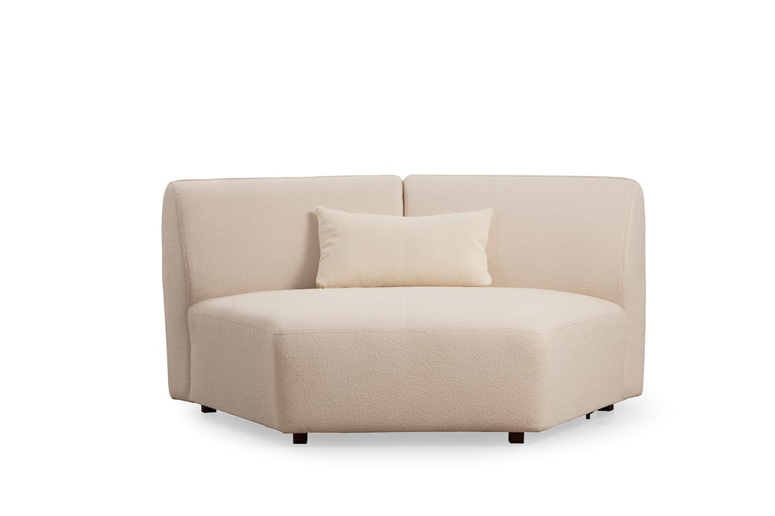 Sofa modułowa Reevad 360 cm w tkaninie boucle kremowa  - zdjęcie 8