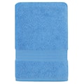 Ręcznik do kąpieli Bainrow 70/140 cm niebieski  - zdjęcie 5
