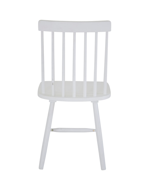 Krzesło drewniane Mowelly białe  - zdjęcie 7