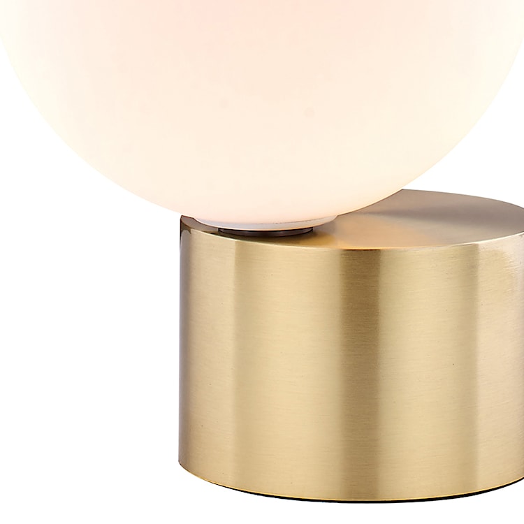 Lampa stołowa Basset biała/złota  - zdjęcie 2