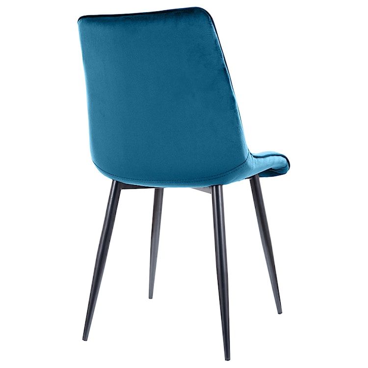 Krzesło tapicerowane Dripperies turkusowe  - zdjęcie 3