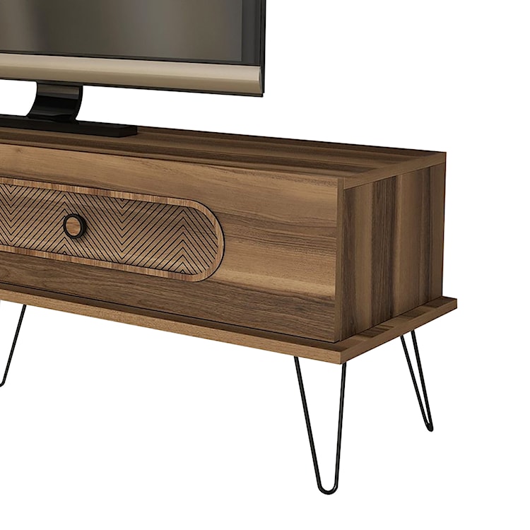 Szafka RTV Ziggi orzechowa  - zdjęcie 6