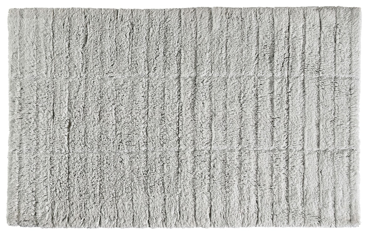 Dywanik łazienkowy Tiles 80x50 cm szary 