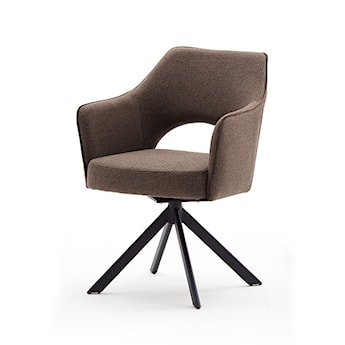 Krzesło obrotowe Sailine cappuccino/czarny