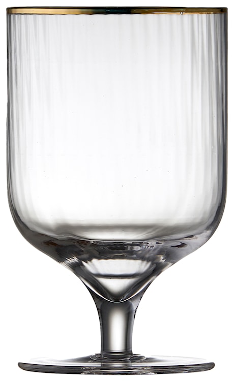 Zestaw 4 kieliszków do wina Palermo 300 ml złote  - zdjęcie 11
