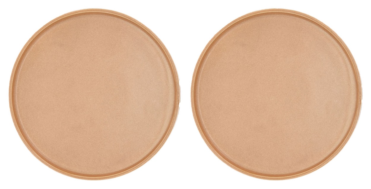 Zestaw 2 talerzy porcelanowych Fjord 21 cm kremowe  - zdjęcie 13