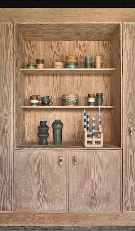 Zestaw 2 talerzy porcelanowych Fjord 21 cm kremowe  - zdjęcie 6