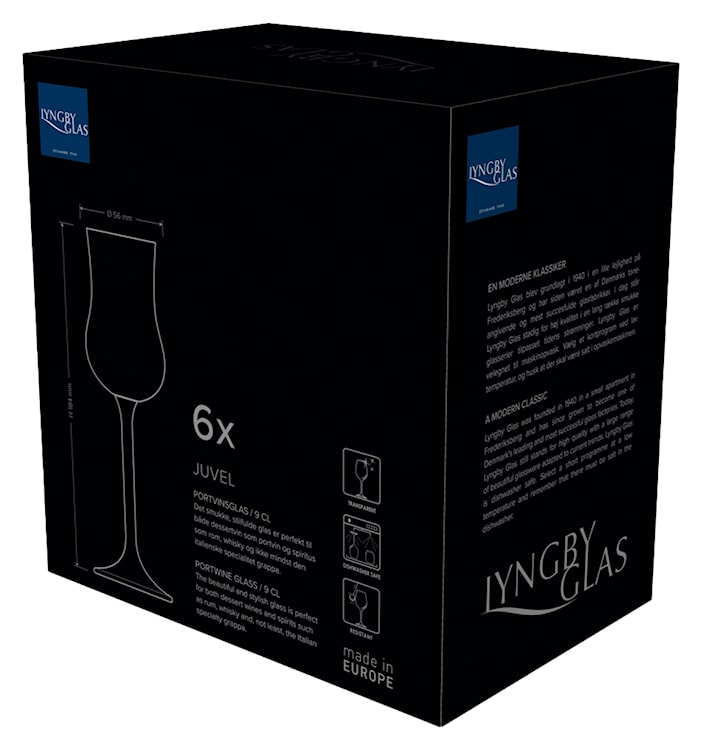 Zestaw 6 kieliszków do wina deserowego Juvel 90 ml  - zdjęcie 9