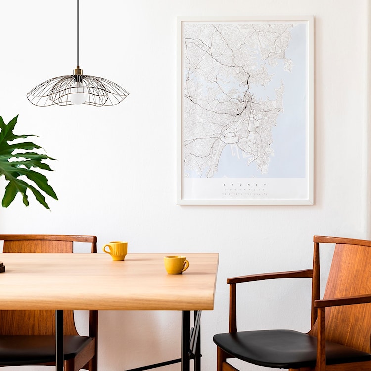 Lampa wisząca Bleriss średnica 50 cm złota  - zdjęcie 2
