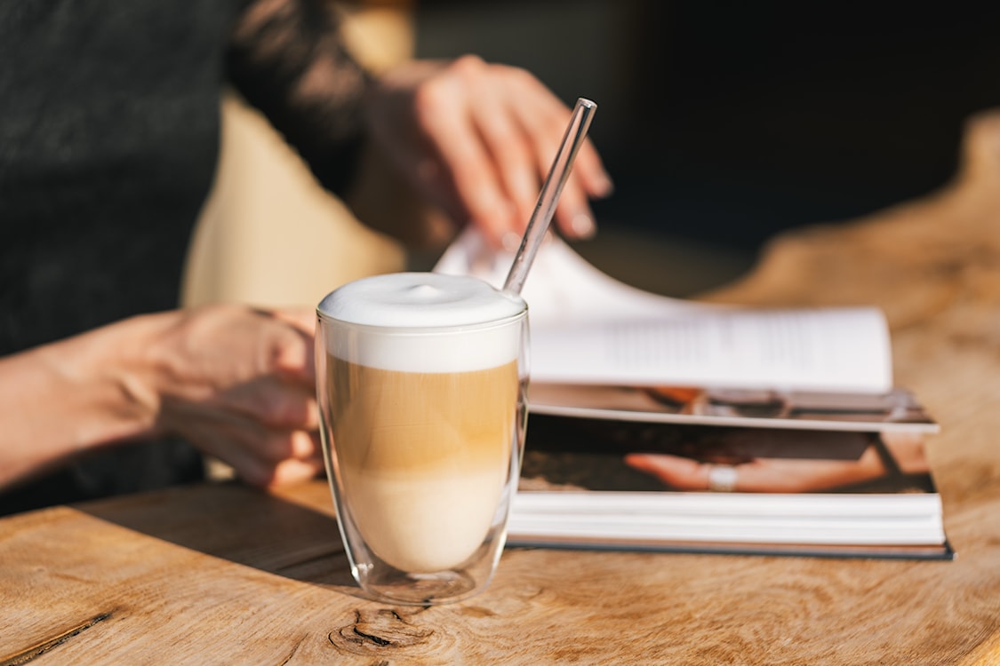 Zestaw 6 szklanek ze słomkami Vita 350 ml  - zdjęcie 3