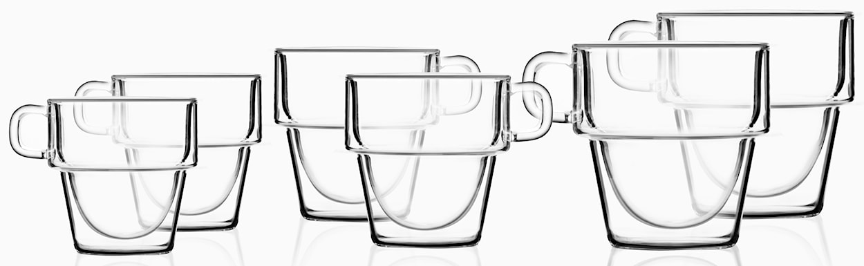 Zestaw 6 szklanek Senso 150, 280 i 350 ml 