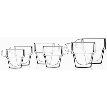 Zestaw 6 szklanek Senso 150, 280 i 350 ml