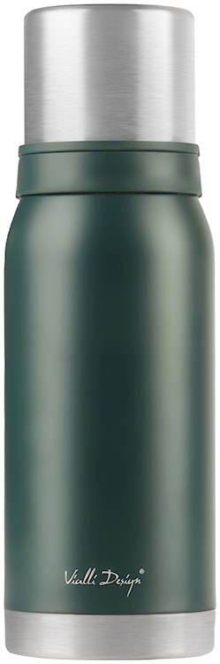 Termos turystyczny z 2 kubkami Fuori 1L zielony 
