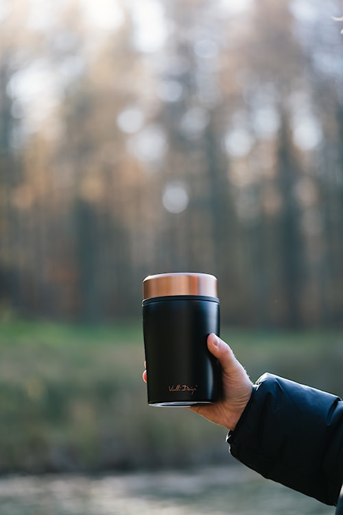 Termos obiadowy Fuori 500 ml czarny  - zdjęcie 3