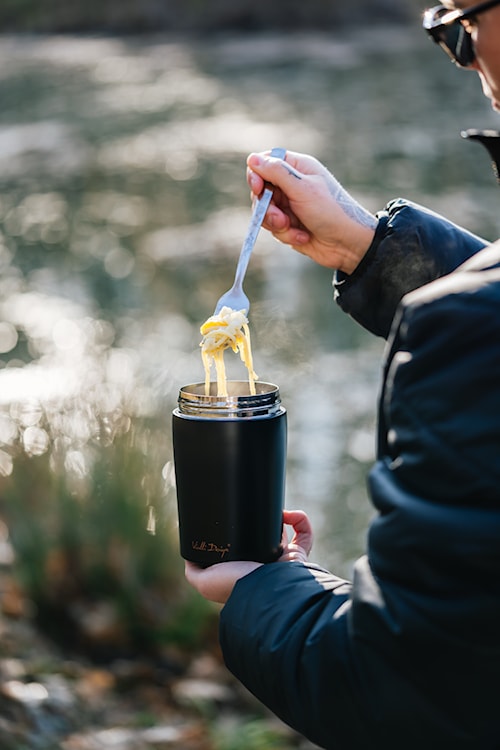 Termos obiadowy Fuori 500 ml czarny  - zdjęcie 4