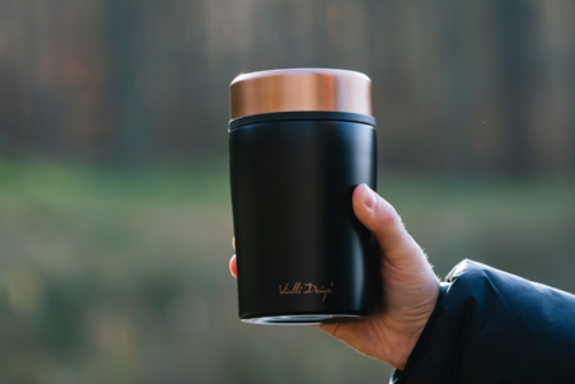 Termos obiadowy Fuori 500 ml czarny  - zdjęcie 5