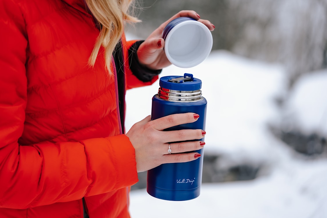 Termos obiadowy Fuori 750 ml granatowy  - zdjęcie 3