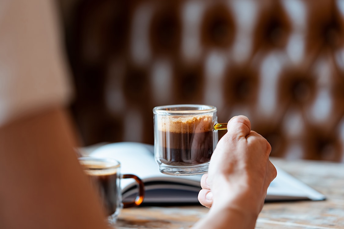 Zestaw 2 szklanek do espresso Amber 80 ml  - zdjęcie 4